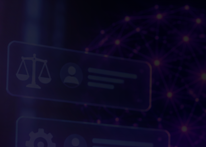 AI agent profile cards over a glowing network, illustrating the Agent Down Microsimulation